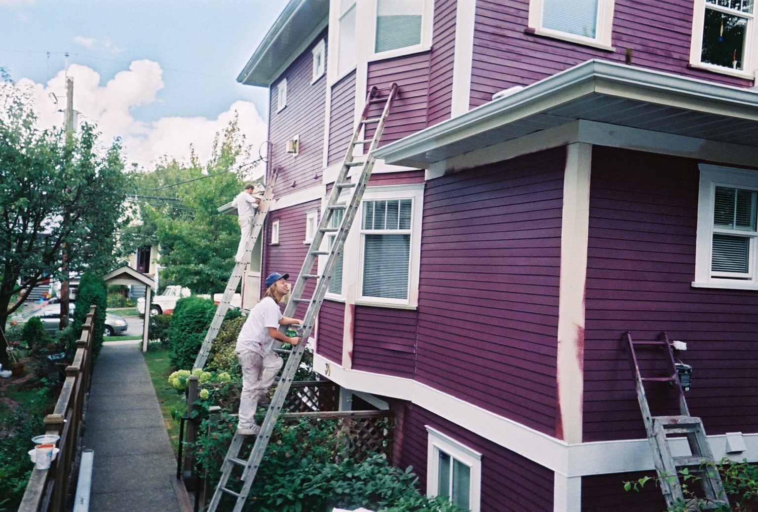 exterior paint job in vancouver