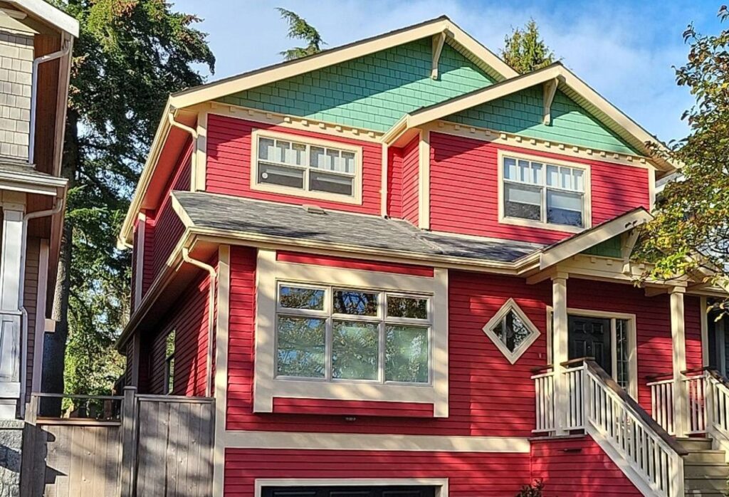 Mount Pleasant Vancouver Exterior House Painting After